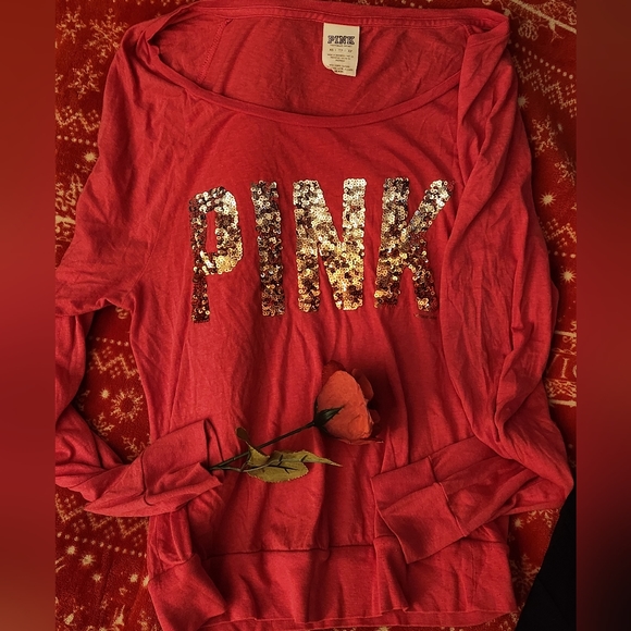 RARE Victorias secret PINK Ombre top with socks and leggings XS - Picture 2 of 10